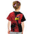 Albania Eagle Kid T Shirt National Emblem Grunge Pattern - Wonder Print Shop