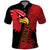 Albania Eagle Polo Shirt National Emblem Grunge Pattern - Wonder Print Shop