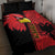 Albania Eagle Quilt Bed Set National Emblem Grunge Pattern - Wonder Print Shop