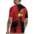 Albania Eagle Rugby Jersey National Emblem Grunge Pattern - Wonder Print Shop