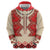 Folk Albanian Patterns Eagle Hoodie - Wonder Print Shop