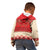 Folk Albanian Patterns Eagle Kid Hoodie - Wonder Print Shop