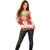 Folk Albanian Patterns Eagle Off Shoulder Sweater