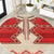 Folk Albanian Patterns Eagle Round Carpet