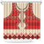 Folk Albanian Patterns Eagle Shower Curtain