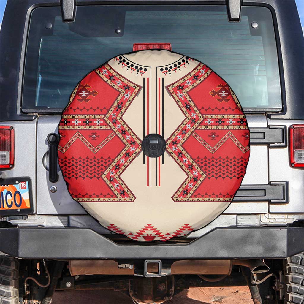 Folk Albanian Patterns Eagle Spare Tire Cover