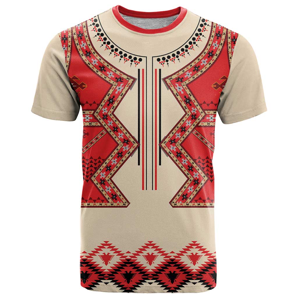 Folk Albanian Patterns Eagle T Shirt - Wonder Print Shop