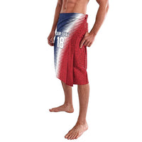 Custom USA Soccer Spirit Lavalava Abstract Stars Style - Wonder Print Shop