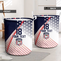 Custom USA Soccer Laundry Basket Play With Pride - Wonder Print Shop