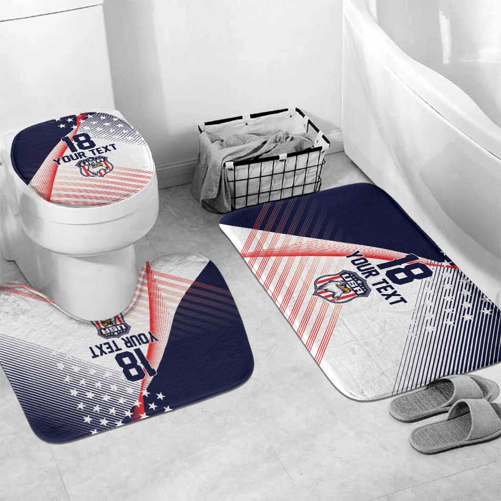 Custom USA Soccer Bathroom Set Play With Pride - Wonder Print Shop