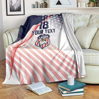 Custom USA Soccer Blanket Play With Pride - Wonder Print Shop