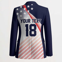 Custom USA Soccer Blazer Play With Pride - Wonder Print Shop