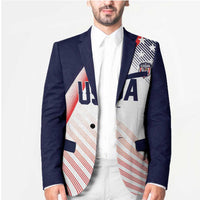 Custom USA Soccer Blazer Play With Pride - Wonder Print Shop