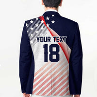Custom USA Soccer Blazer Play With Pride - Wonder Print Shop