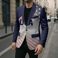 Custom USA Soccer Blazer Play With Pride - Wonder Print Shop