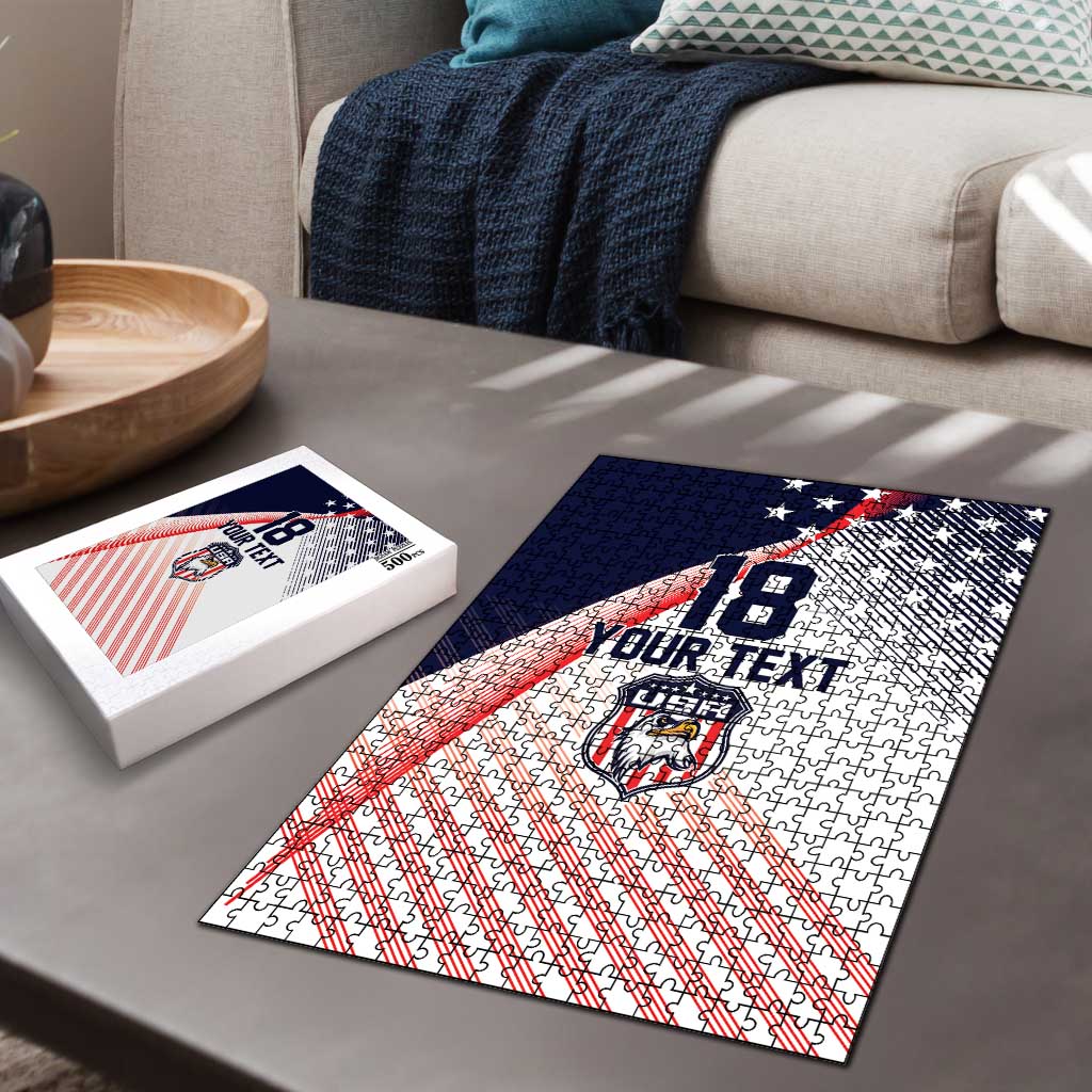 Custom USA Soccer Puzzle Play With Pride - Wonder Print Shop