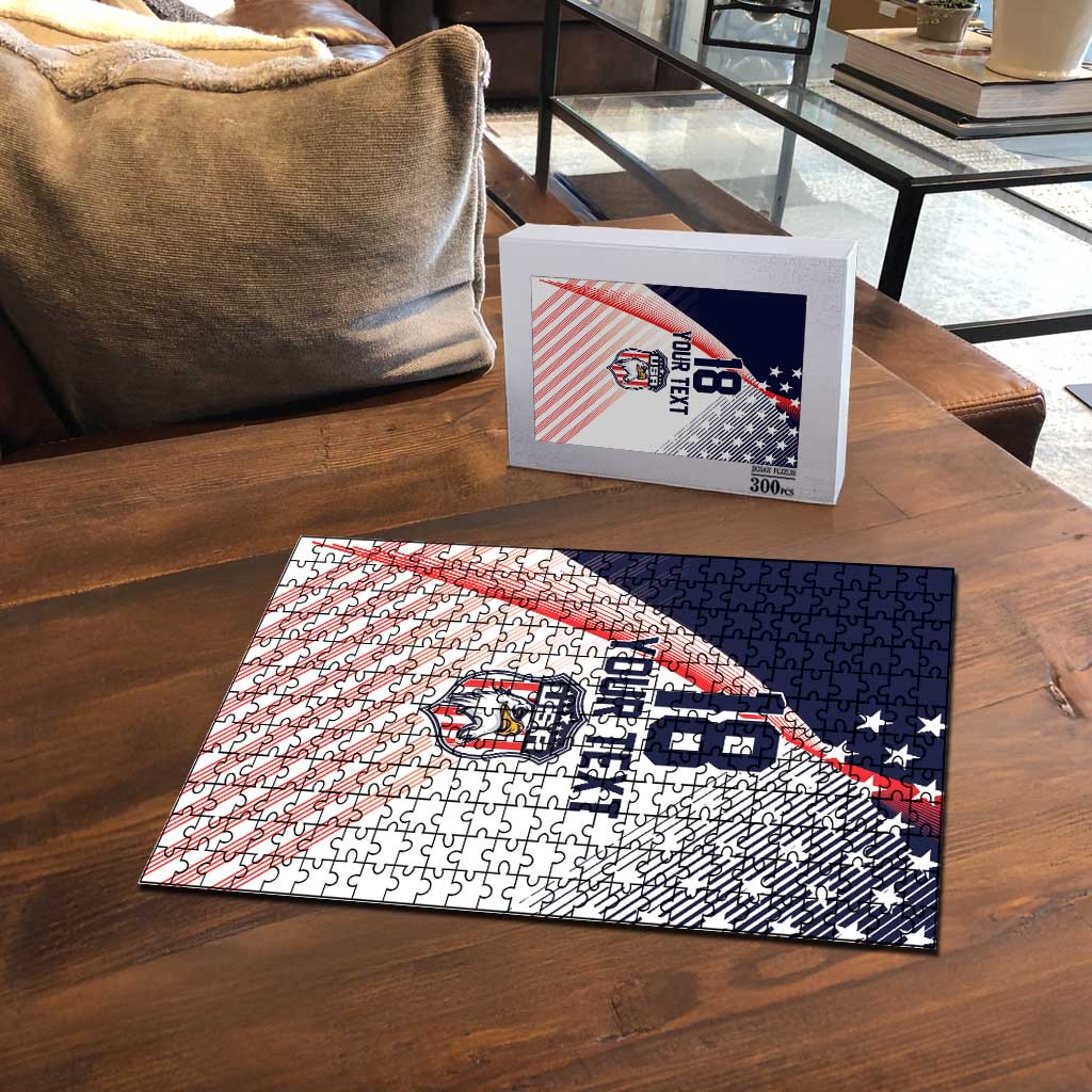 Custom USA Soccer Puzzle Play With Pride - Wonder Print Shop