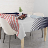 Custom USA Soccer Tablecloth Play With Pride - Wonder Print Shop