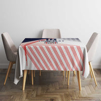 Custom USA Soccer Tablecloth Play With Pride - Wonder Print Shop