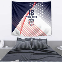 Custom USA Soccer Tapestry Play With Pride - Wonder Print Shop