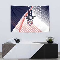 Custom USA Soccer Tapestry Play With Pride - Wonder Print Shop