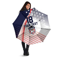 Custom USA Soccer Umbrella Play With Pride - Wonder Print Shop