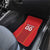 Custom North Macedonia Football Car Mats Come On Lavovi