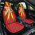 Custom North Macedonia Football Car Seat Cover Come On Lavovi