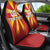 Custom North Macedonia Football Car Seat Cover Come On Lavovi