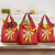 Custom North Macedonia Football Grocery Bag Come On Lavovi