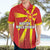 Custom North Macedonia Football Hawaiian Shirt Come On Lavovi