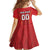 Custom North Macedonia Football Kid Short Sleeve Dress Come On Lavovi