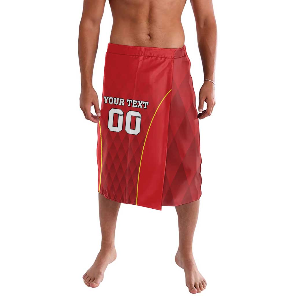 Custom North Macedonia Football Lavalava Come On Lavovi