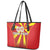 Custom North Macedonia Football Leather Tote Bag Come On Lavovi