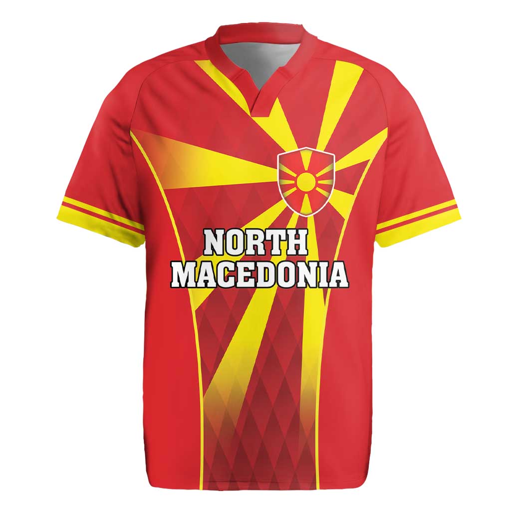 Custom North Macedonia Football Rugby Jersey Come On Lavovi