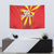 Custom North Macedonia Football Tapestry Come On Lavovi