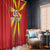 Custom North Macedonia Football Window Curtain Come On Lavovi