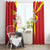 Custom North Macedonia Football Window Curtain Come On Lavovi