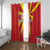 Custom North Macedonia Football Window Curtain Come On Lavovi