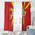 Custom North Macedonia Football Window Curtain Come On Lavovi