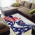 Custom United States Ice Hockey Area Rug USA Go Champions