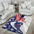 Custom United States Ice Hockey Area Rug USA Go Champions