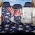 Custom United States Ice Hockey Back Car Seat Cover USA Go Champions