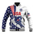 Custom United States Ice Hockey Baseball Jacket USA Go Champions