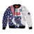 Custom United States Ice Hockey Bomber Jacket USA Go Champions