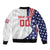 Custom United States Ice Hockey Bomber Jacket USA Go Champions