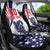 Custom United States Ice Hockey Car Seat Cover USA Go Champions