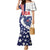 Custom United States Ice Hockey Family Matching Mermaid Dress and Hawaiian Shirt USA Go Champions