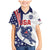 Custom United States Ice Hockey Family Matching Mermaid Dress and Hawaiian Shirt USA Go Champions