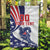 Custom United States Ice Hockey Garden Flag USA Go Champions